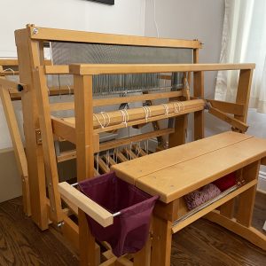 36” low castle 4 shaft Schacht floor loom (4 now 4 later)