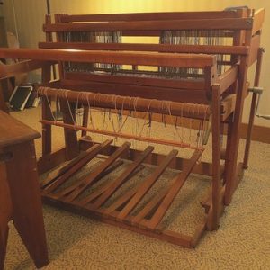 Cherry Norwood loom 4 Shaft 10 treadles!