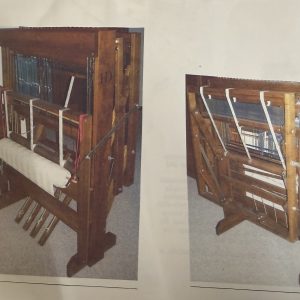 Harrisville Model A 22" 4 Harness, 4 Treadle Folding Floor Loom
